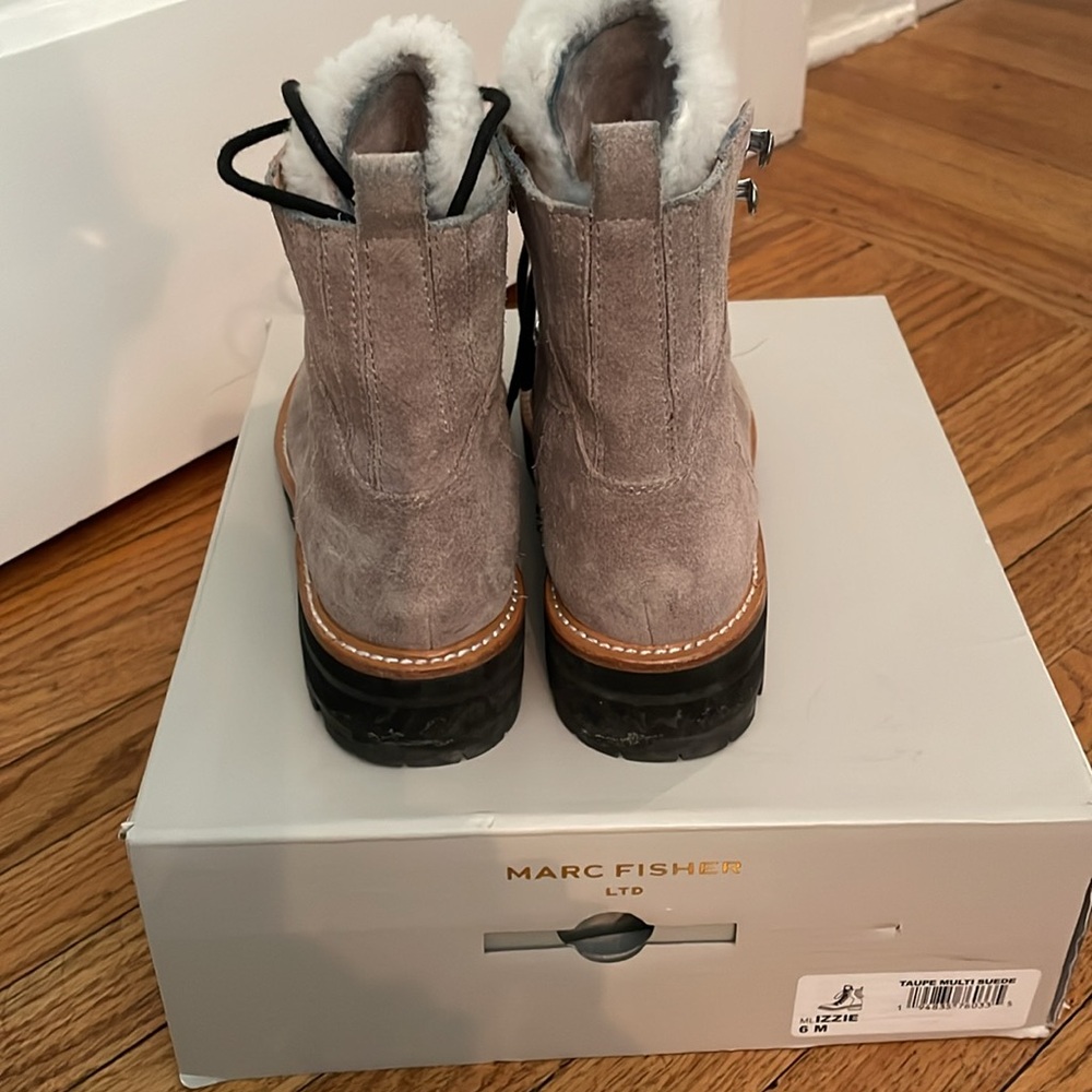 Marc Fisher Izzie suede boots - Picture 5 of 6